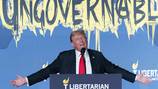 Trump, accustomed to friendly crowds, confronts repeated booing during Libertarian convention speech