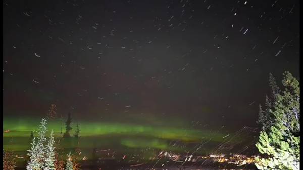 RAW: Port Angeles Northern Lights