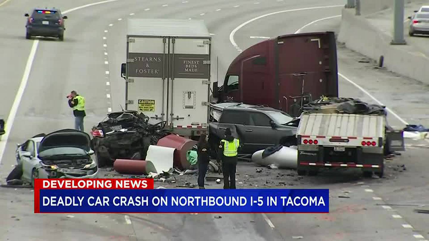 Northbound I5 in reopens after fatal multivehicle crash KIRO