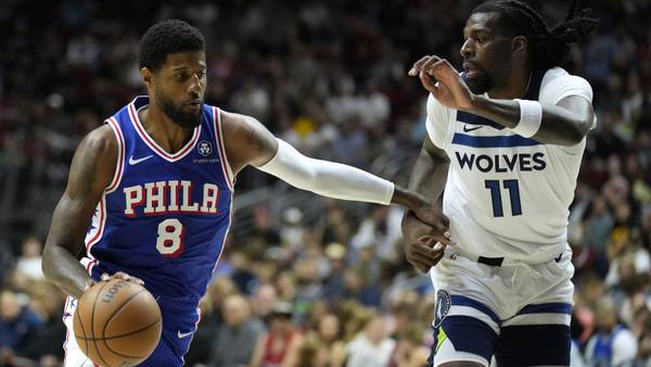 76ers rule Embiid and George out for opener with injuries. Bucks' Middleton also expected to be out