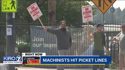 “We’re not going to buckle this time.” Boeing machinists sound off about first strike in 16 years