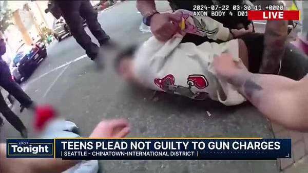 Young teens plead not guilty after allegedly brandishing weapons at Chinatown Seafair Parade