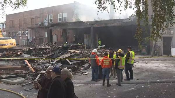 Several businesses burn in 3-alarm fire in downtown Sumner