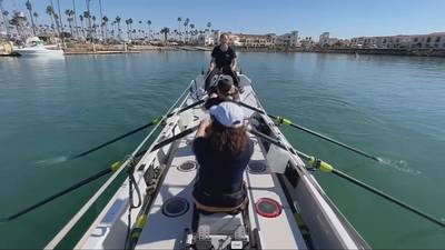 Local women’s rowing team embarks on treacherous journey for domestic violence awareness