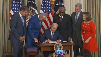 Biden to celebrate Inflation Reduction Act with big White House event
