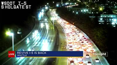 VIDEO: I-5 project returns this weekend