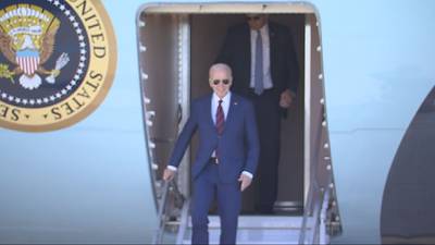 PHOTOS: President Biden arrives in Seattle