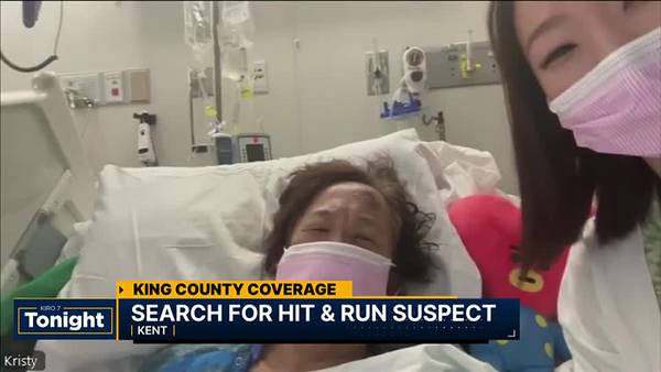 Video: King County deputies looking for hit-and-run driver who nearly killed woman on Sunday
