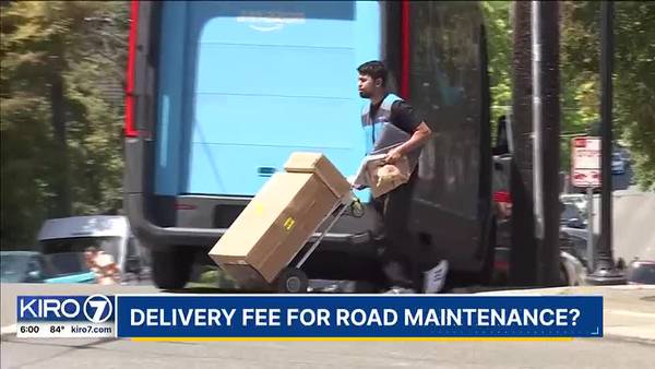 WA lawmakers may consider new delivery fee for online and retail orders to fund roads
