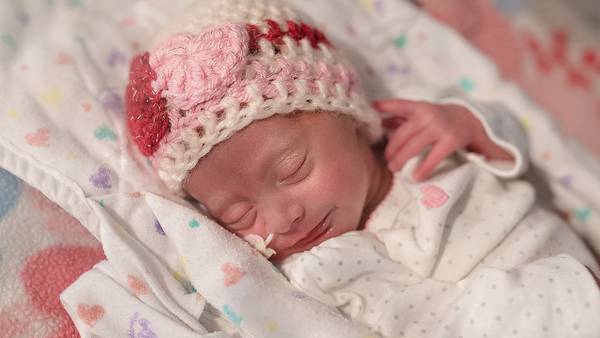 Valentine's Day takes on special meaning for parents of hospitalized babies