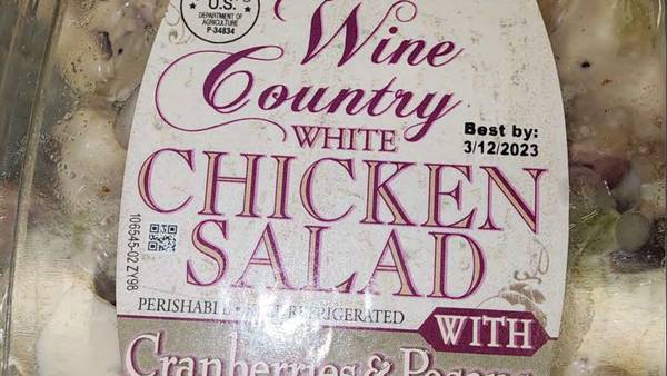 Public health alert issued for chicken salads sold at Trader Joe’s that may contain cashews
