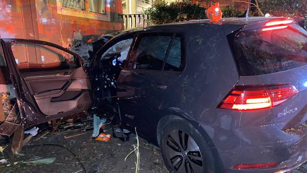 3 hospitalized after car crashes into building in Phinney Ridge neighborhood