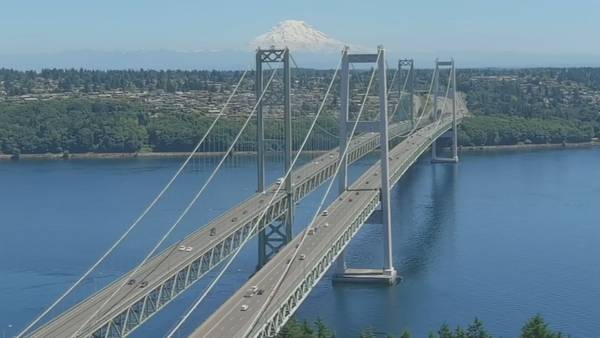 Daytime lane closures on Tacoma Narrows Bridge begin Sept. 23