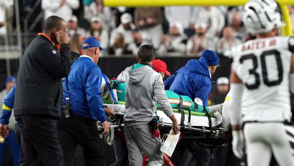 Miami Dolphins QB Tua Tagovailoa suffers head, neck injuries during game