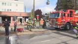 Ballard cafe fire potentially caused by severed gas line explosion
