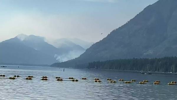 RAW: Lake Chelan fire - Courtesy: Elissa Anne
