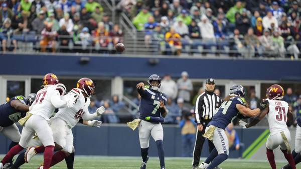 Geno Smith’s big throws and Jason Myers’ walk-off field goal lift Seahawks past Commanders 29-26