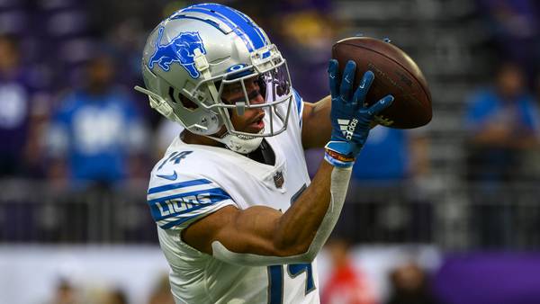 Lions standout Amon-Ra St. Brown not sure he can play through ankle sprain vs Seahawks