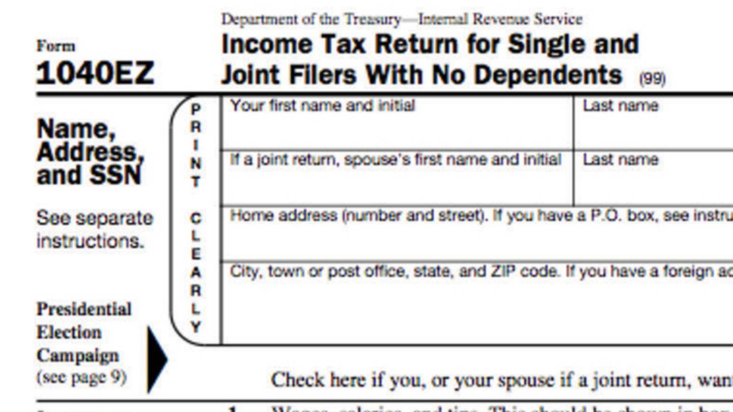 1040ez form 2022 printable