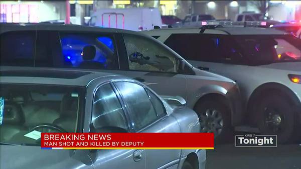 VIDEO: Pierce County deputy shoots, kills man