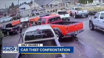 Pierce County man charged after chasing his stolen truck