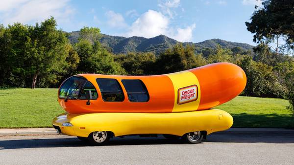 Wienermobile crashes on highway