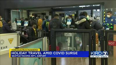 Holiday air travel nears pre-pandemic levels