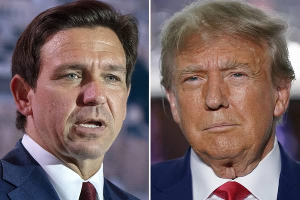 Trump and DeSantis meet to make peace and discuss fundraising for the former president's campaign