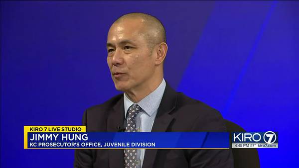 VIDEO: Jimmy Hung with King County Prosecutor's Office, juvenile division speaks on teen crime trends