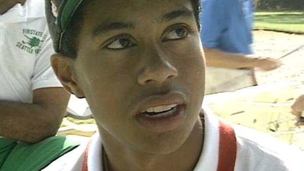 VIDEO: Tiger Woods in Seattle as a 16-year-old, 1992