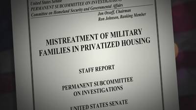 ‘It’s hush money:’ Military family rejects housing settlement over mold, sewage requiring NDA
