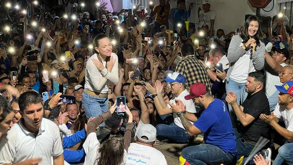 Venezuela's barred opposition candidate is now the fiery surrogate of her lesser-known replacement
