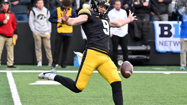NFL Draft: A punter goes off the board in 4th round as Bears take Iowa's Tory Taylor
