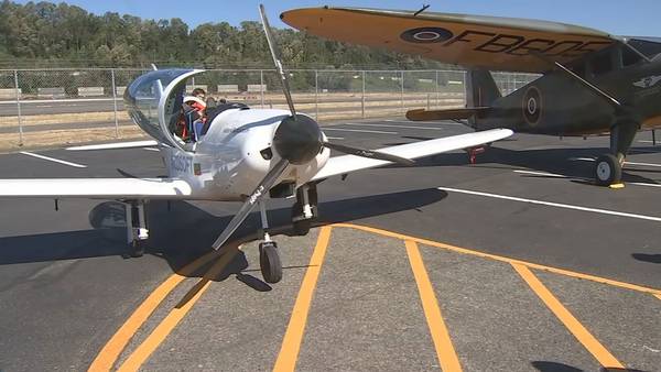 VIDEO: Teen pilot trying to break world record
