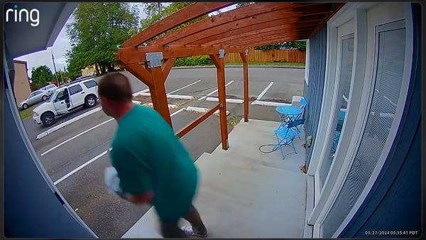 Alleged porch pirate arrested after running from police in Lacey