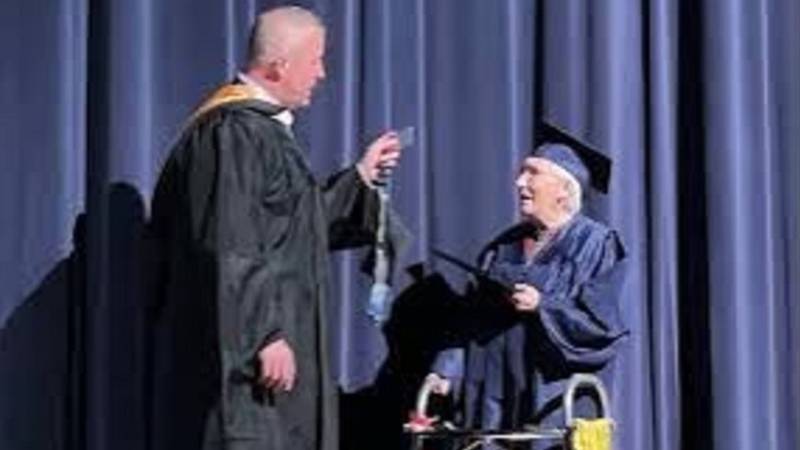100-year-old New York woman receives high school diploma | KIRO7
