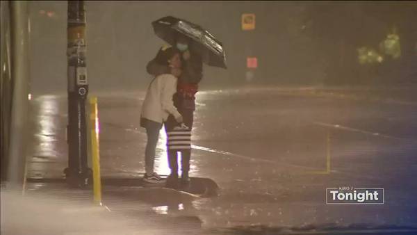 First storm of season brings heavy rain, windy conditions 