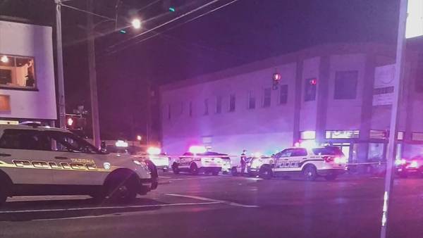 VIDEO: Five people shot in two Tacoma shootings Sunday night