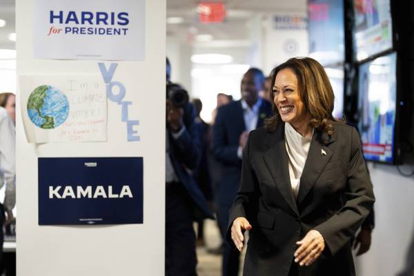 Volunteers and donations surge into Democratic campaigns with Harris atop the ticket