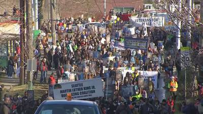 Annual Seattle rally, march commemorates Dr. Martin Luther King Jr.
