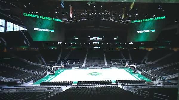 VIDEO: Climate Pledge Arena to host NBA preseason game