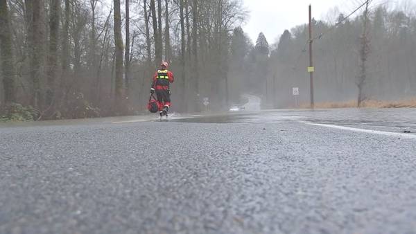 Closures continue in Snohomish County after floodwaters spill onto roads