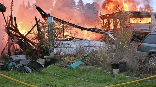 Clallam County house fire claims a life
