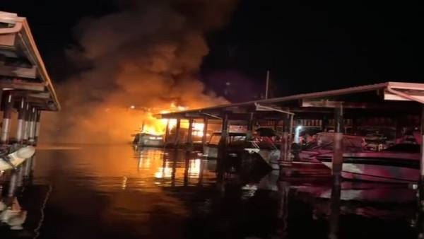 VIDEO: Boats catch fire just south of Seward Park
