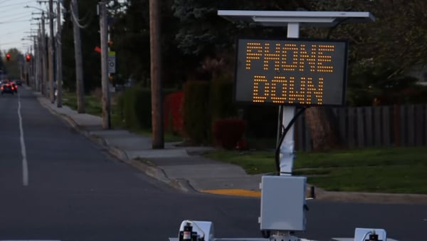 New smart traffic signs in King County will do more than just monitor speed