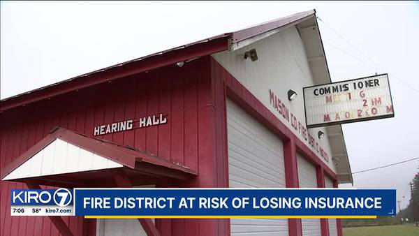 Fire district in Mason County losing insurance; public calling on two fire commissioners to resign