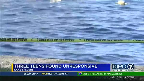 VIDEO: Three teens found unresponsive in Lake Stevens