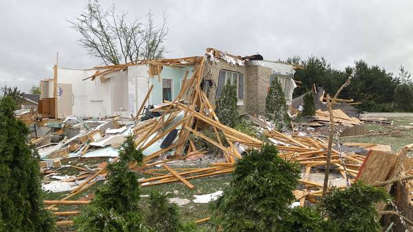 Photos: Tornado causes major damage in Gaylord, Michigan