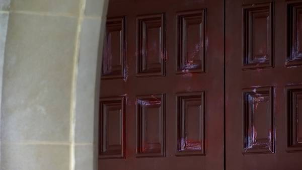 VIDEO: Renton church vandalized due to possible overturning of Roe v. Wade