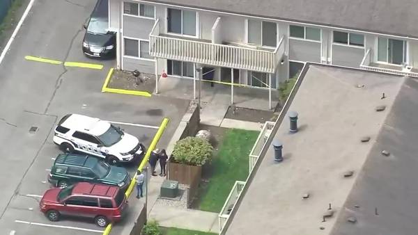 RAW: Chopper 7 over scene of Tacoma homicide